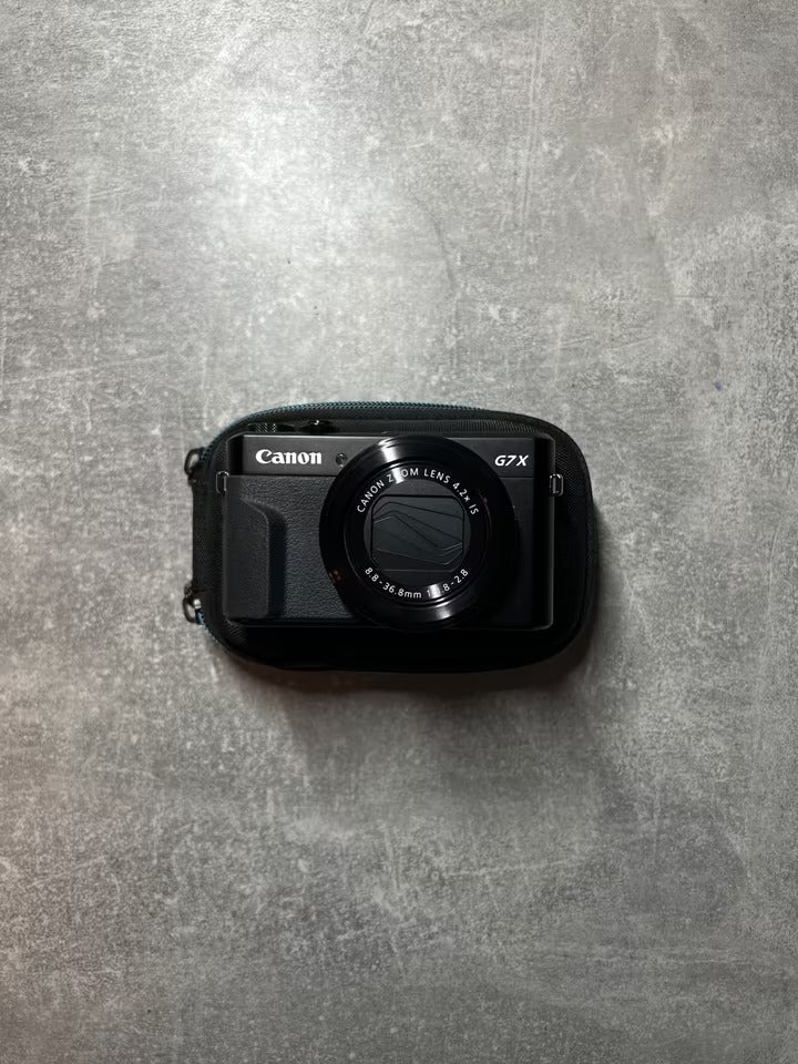 New Canon PowerShot G7 X Mark III Black + Accessory Pack