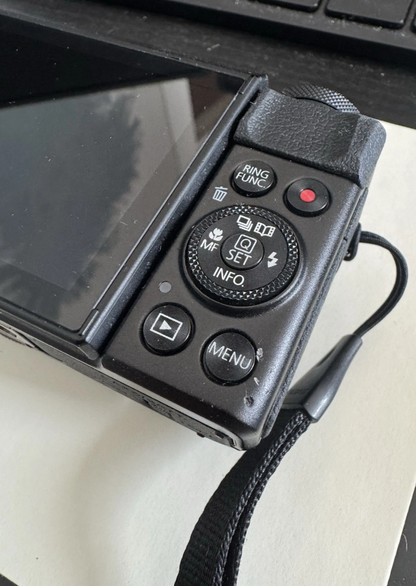 Canon PowerShot G7 X Mark II – Black 20.1MP Compact Camera