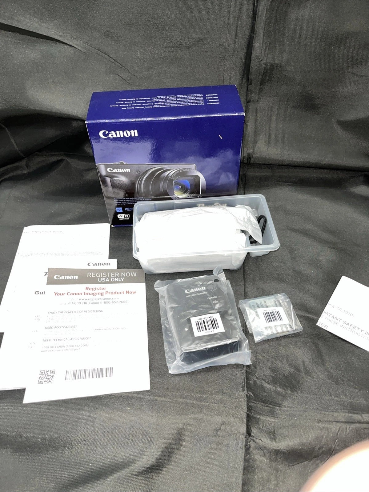 Canon PowerShot SX740 HS 20.3MP Digital Camera – Silver (MINT)