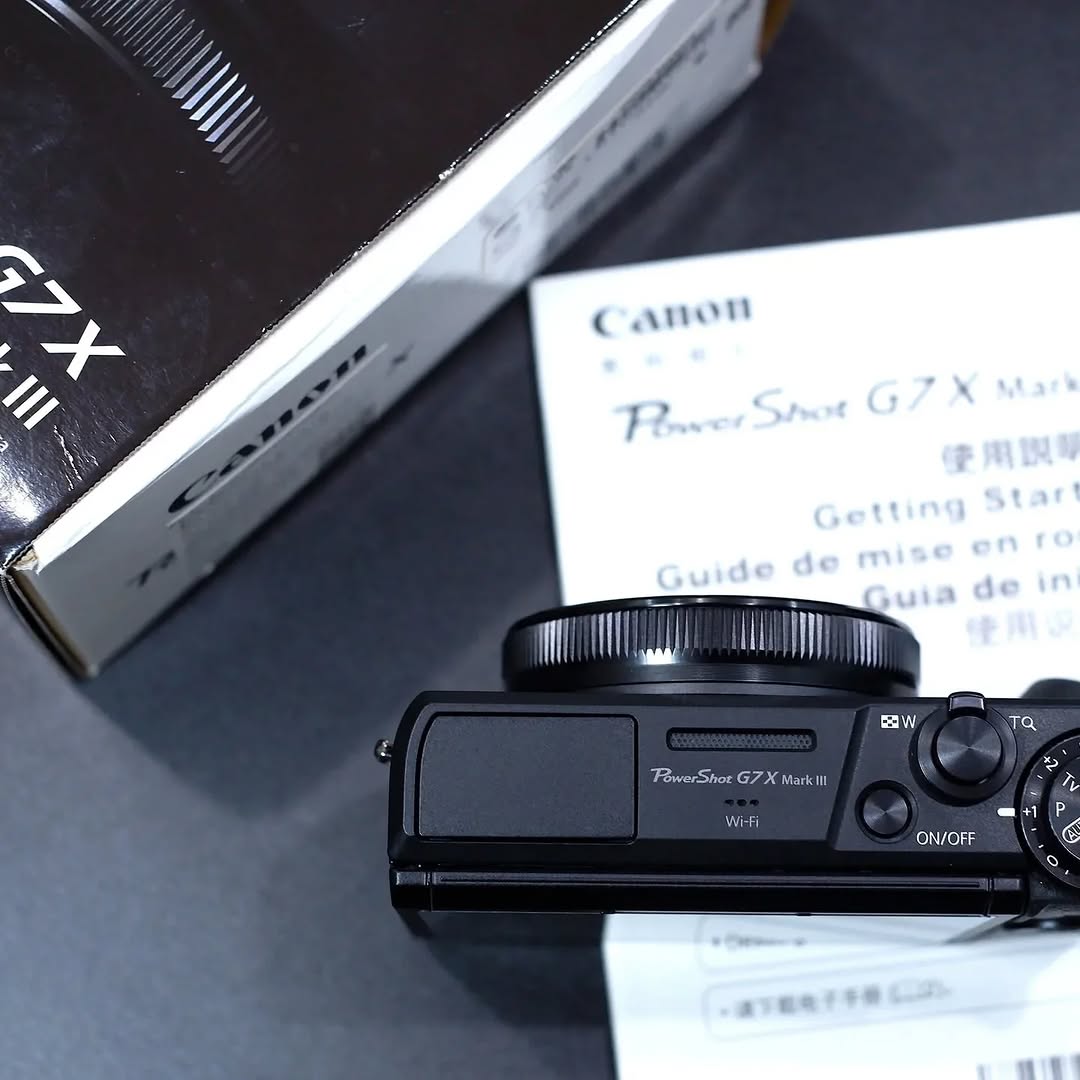Canon PowerShot G7X Mark lll - Like New - Black