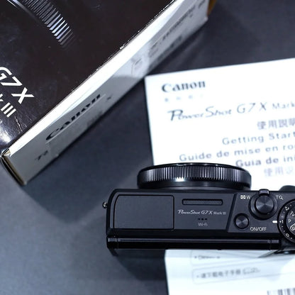 Canon PowerShot G7X Mark lll - Like New - Black
