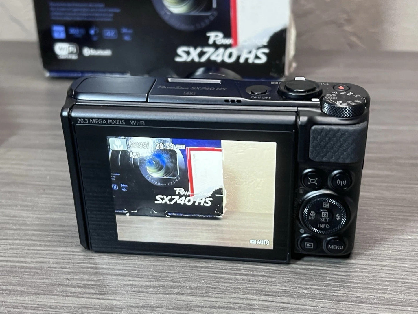 Canon PowerShot SX740 HS 20.3MP Point & Shoot Digital Camera