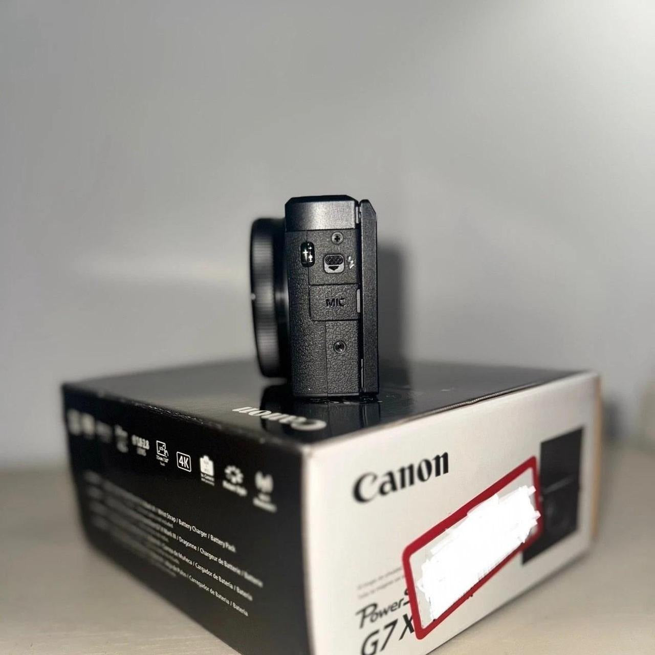 Canon PowerShot G7 X Mark III Black 20.1MP 4K