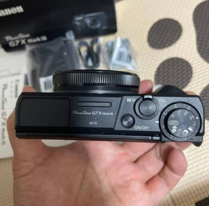Canon G7X Mark III – 20.1MP 4K Vlogging Camera (Excellent Condition)