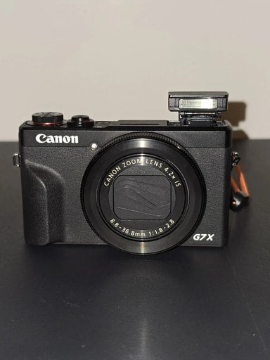 Canon G7X Mark III Digital Camera Black – 20.1MP | 4K Vlogging | Wi-Fi