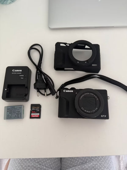 Canon G7X Mark III (NEW) + Full Accessories – Perfect Vlogging Set!