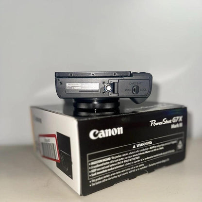Canon PowerShot G7 X Mark III Black 20.1MP 4K