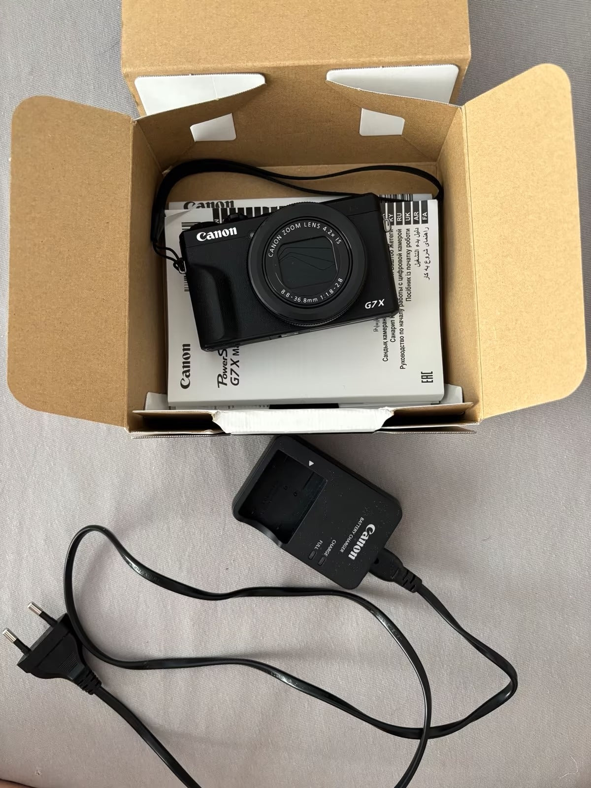 Canon PowerShot G7 X Mark III Camera – Like-new condition