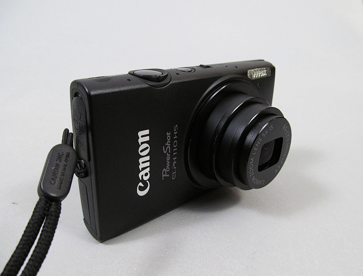 Canon PowerShot ELPH 110 HS Digital Camera Black 16.1 MP - Tested