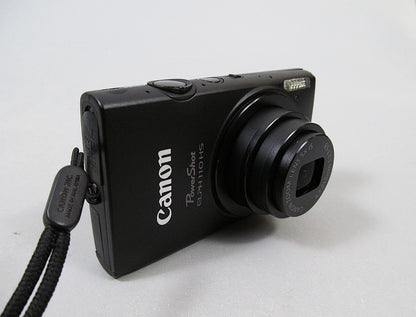Canon PowerShot ELPH 110 HS Digital Camera Black 16.1 MP - Tested