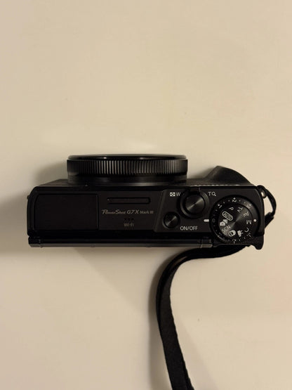 Canon PowerShot G7 X Mark III – 20.1MP Black Digital Camera – Compact Vlogging Point & Shoot