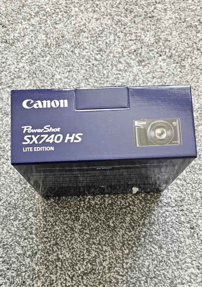 Canon PowerShot SX740 HS – Ultra-Zoom Pocket Camera in Silver (Used 3 Times)