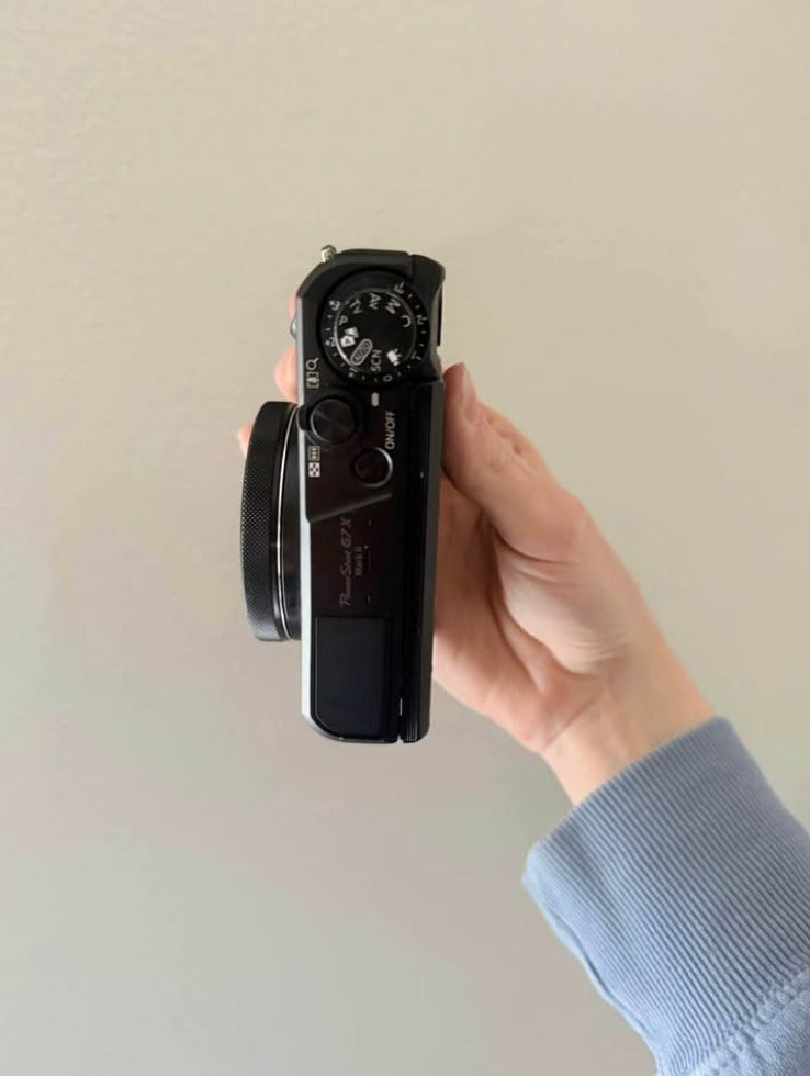 Canon PowerShot G7X Mark II Compact Digital Camera w/ Battery & Charger