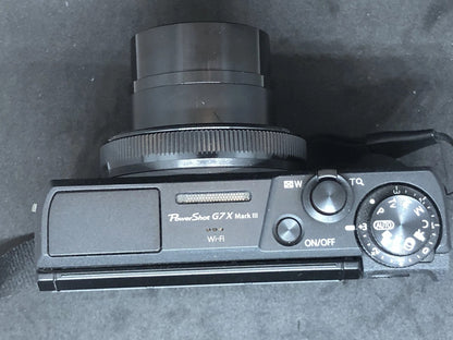 Canon PowerShot G7 X Mark III 20.1MP Compact Digital Camera – Black