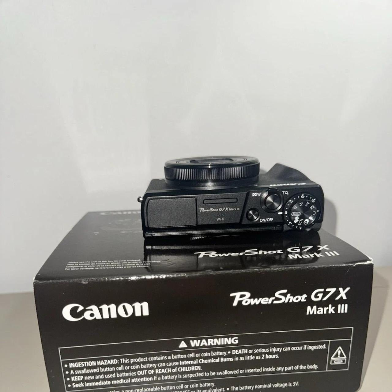 Canon PowerShot G7 X Mark III Black 20.1MP 4K