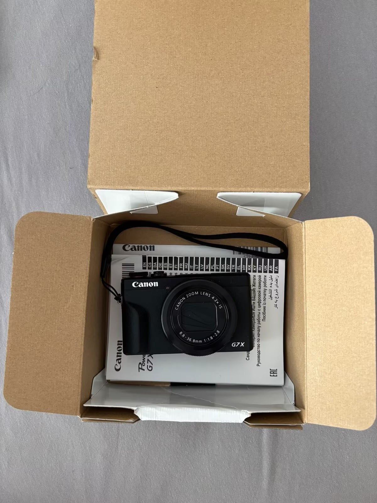 Canon PowerShot G7 X Mark III Camera – Like-new condition