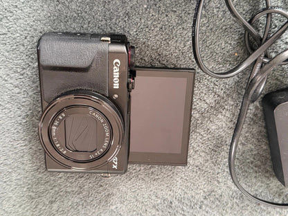 Canon PowerShot G7 X Mark II 20.1 MP Digital Camera with Touchscreen - Black