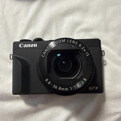 For Canon PowerShot G7X Mark III 20.2MP 4K Digital Camera 4.2x Optical Zoom