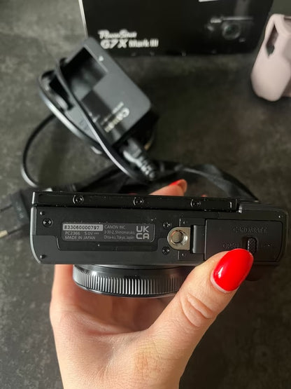 Canon Power Shot G7X Mark III