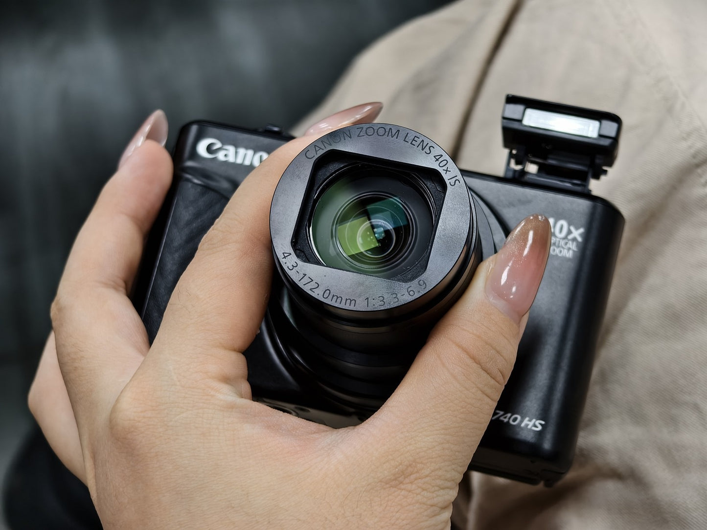 Canon PowerShot SX740 HS 20MP 40 x Zoom 4K Digital Point & Shoot Camera