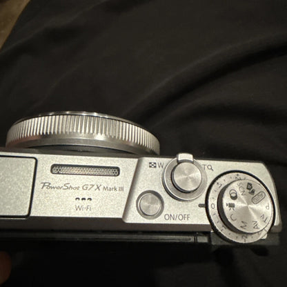 Canon PowerShot G7X Mark III 20.1MP 4K WIFI Black