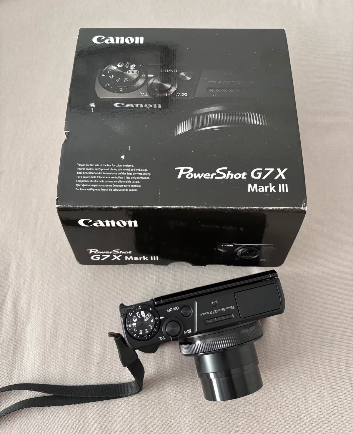 Canon PowerShot G7 X Mark III Camera – Like-new condition