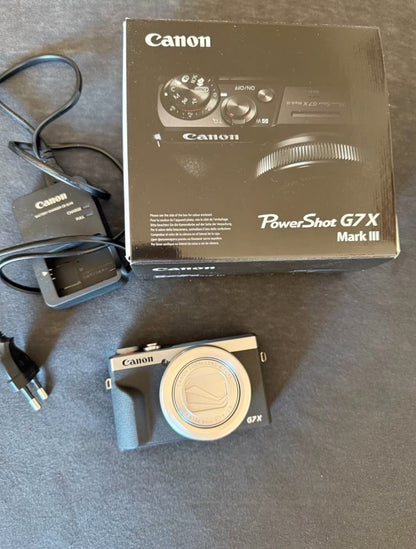 Canon G7X Mark III – Near New | 4K Compact Camera