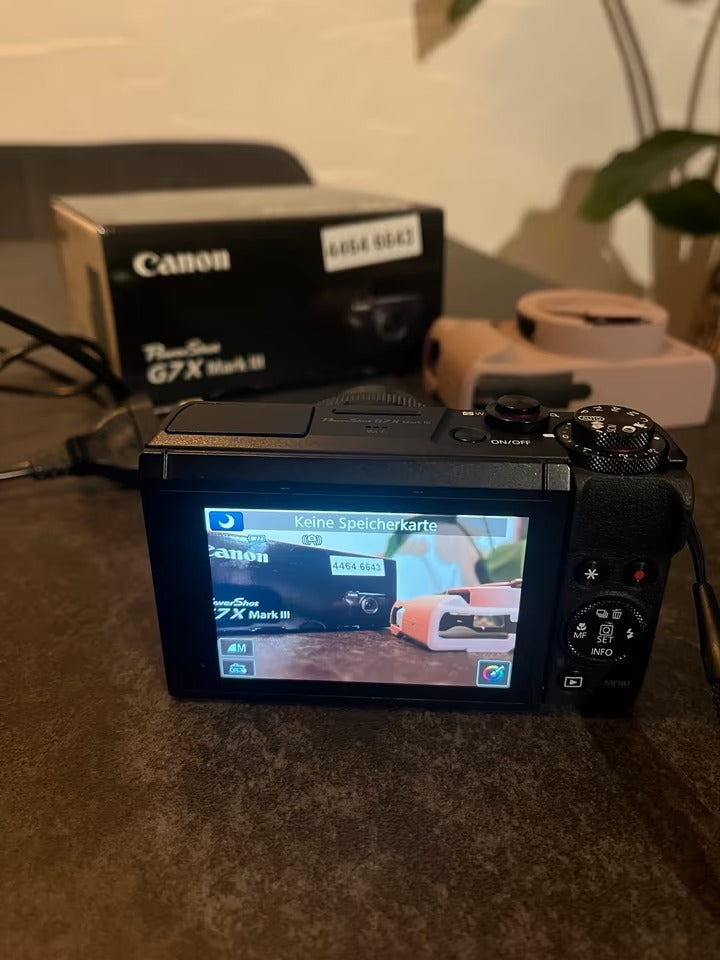 Canon Power Shot G7X Mark III