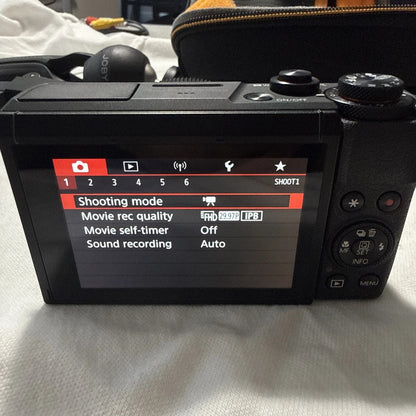 For Canon PowerShot G7X Mark III 20.2MP 4K Digital Camera 4.2x Optical Zoom