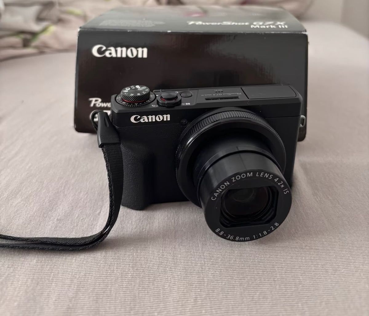 Canon PowerShot G7 X Mark III Camera – Like-new condition
