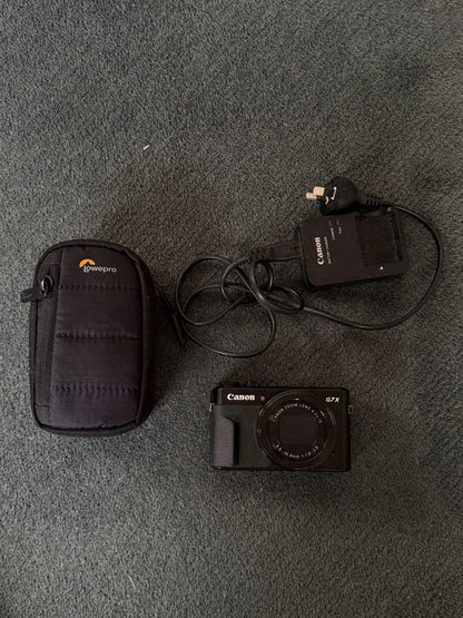 Canon PowerShot G7 X Mark II 20.1 MP Digital Camera with Touchscreen - Black