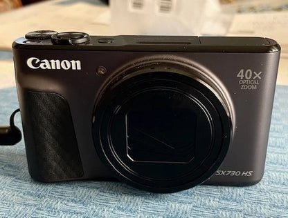 Canon PowerShot SX730 HS 20.3MP Digital Camera – Original Owner + 2 Camera Cases