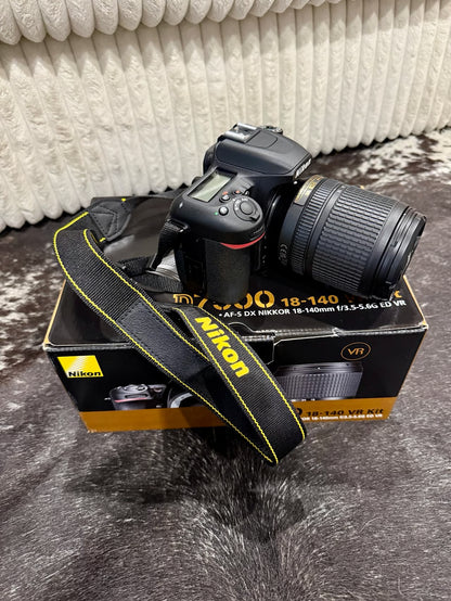 Nikon D7500 Camera with 18-140mm VR Digital DSLR