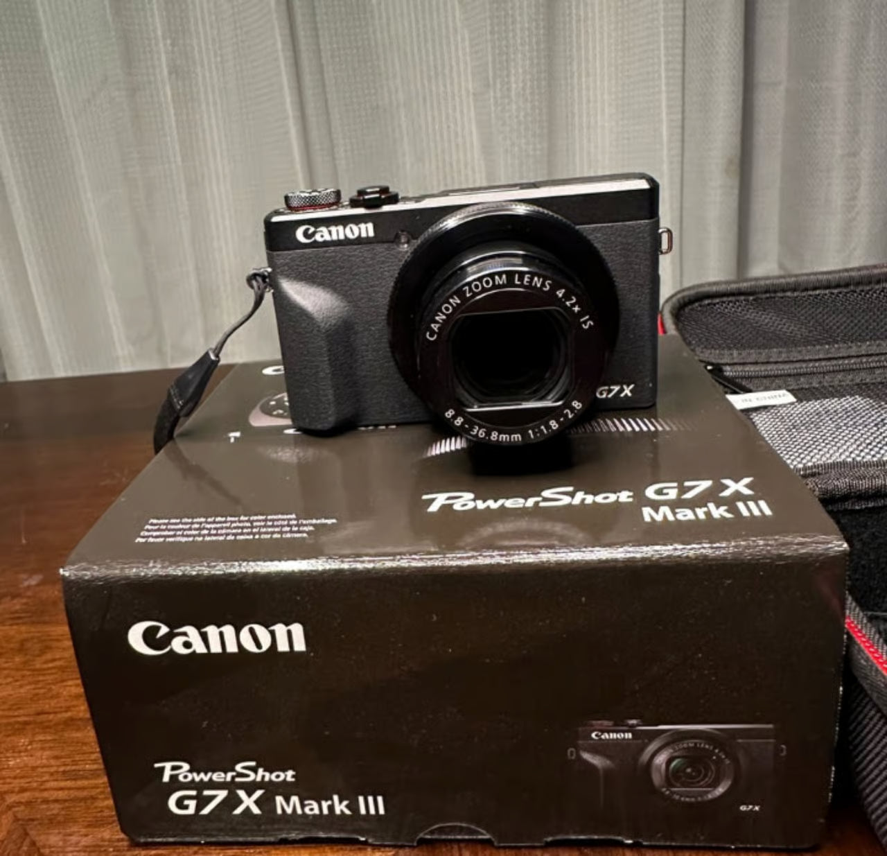 Canon PowerShot G7 X Mark III 20.1MP Digital Camera Black – 4K Compact Camera for Creators