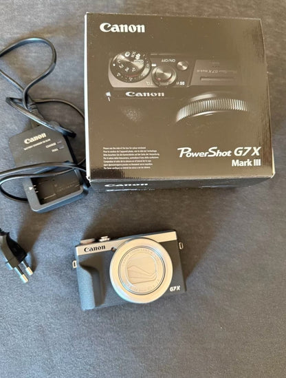 Canon G7X Mark III – Brand New Open Box | 4K Vlogging Camera