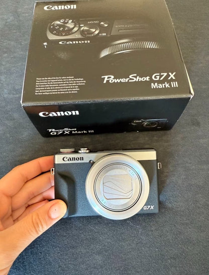 Canon G7X Mark III – Brand New Open Box | 4K Vlogging Camera