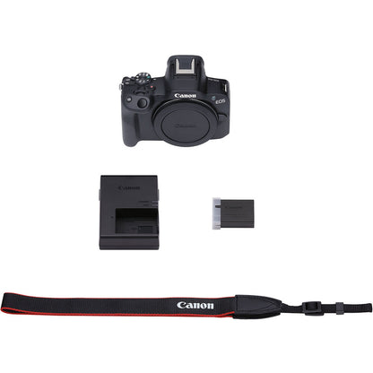 Canon EOS R50 Mirrorless Digital Camera (Body Only) - White