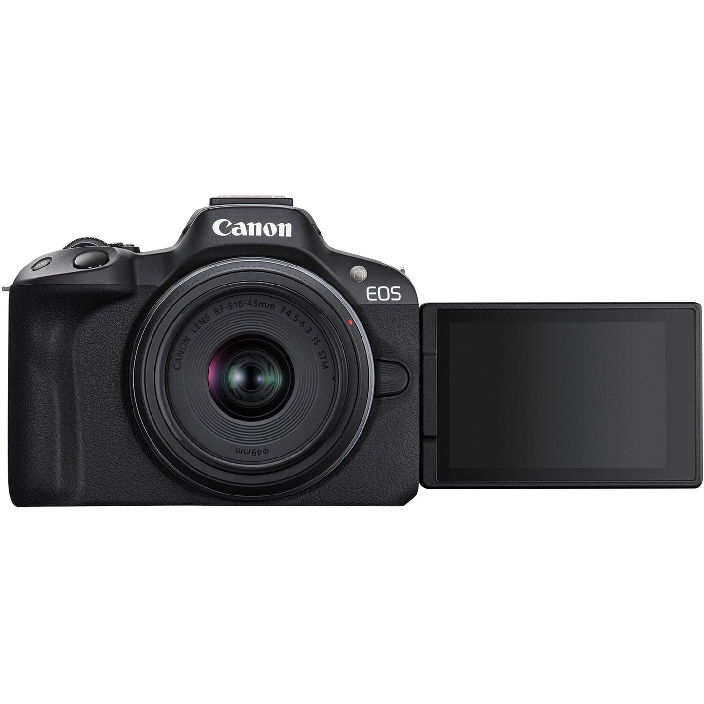 Canon EOS R50 Mirrorless Camera + RF-S 18-45mm + RF-S 55-210mm Lens Kit - Black