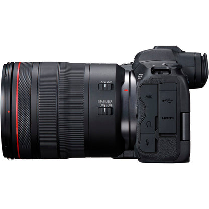 Canon EOS R5 Mirrorless Digital Camera + RF 24-105mm f/4L IS USM Lens Kit