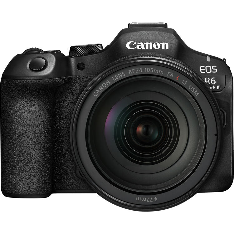 Canon EOS R6 Mark III Mirrorless Digital Camera + RF 24-105mm f/4L IS USM Lens Kit