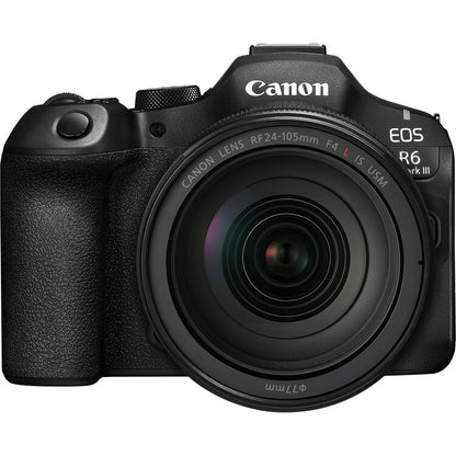 Canon EOS R6 Mark III Mirrorless Digital Camera + RF 24-105mm f/4L IS USM Lens Kit