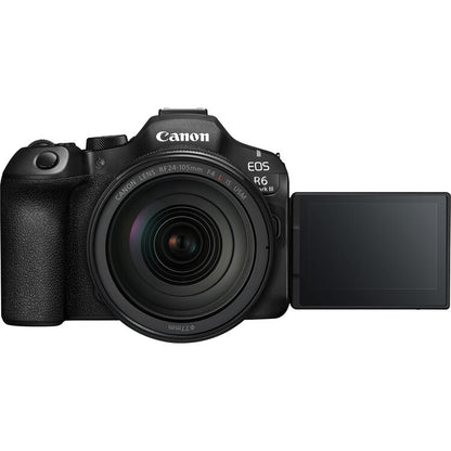 Canon EOS R6 Mark III Mirrorless Digital Camera + RF 24-105mm f/4L IS USM Lens Kit