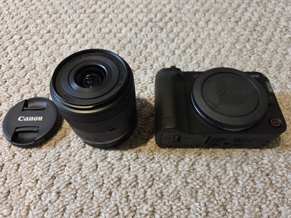 Canon EOS R50 V Mirrorless Camera with Extras – Excellent Condition Digital Camera