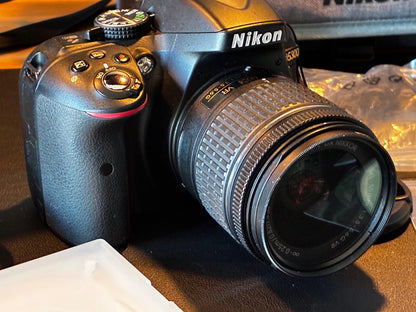 Nikon D5300 DSLR Camera with AF-P 18-55mm VR Lens, Original Package - 8175 shot