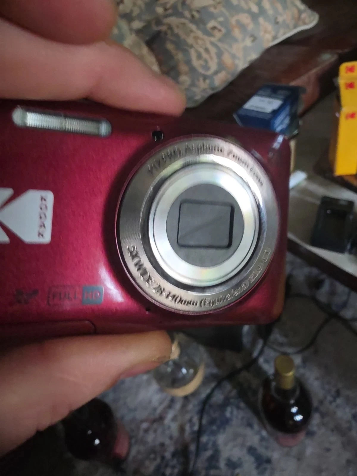 Kodak PIXPRO FZ55 16MP Digital Camera - Red
