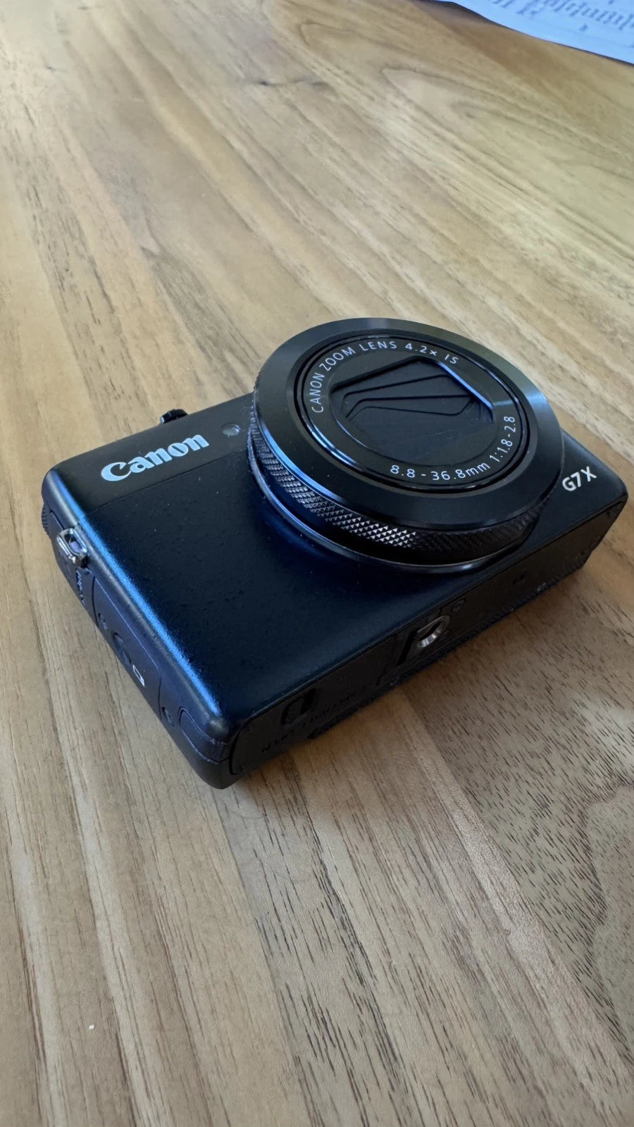 [USA] Canon PowerShot G7 X Mark I - p20.2MP Digital Camera - ONLY USED TWICE