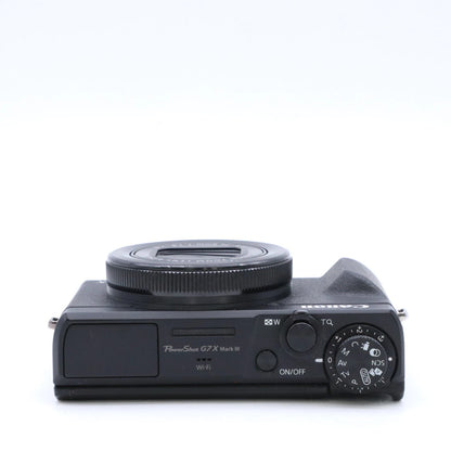Canon PowerShot G7 X Mark III Black Compact Digital Camera