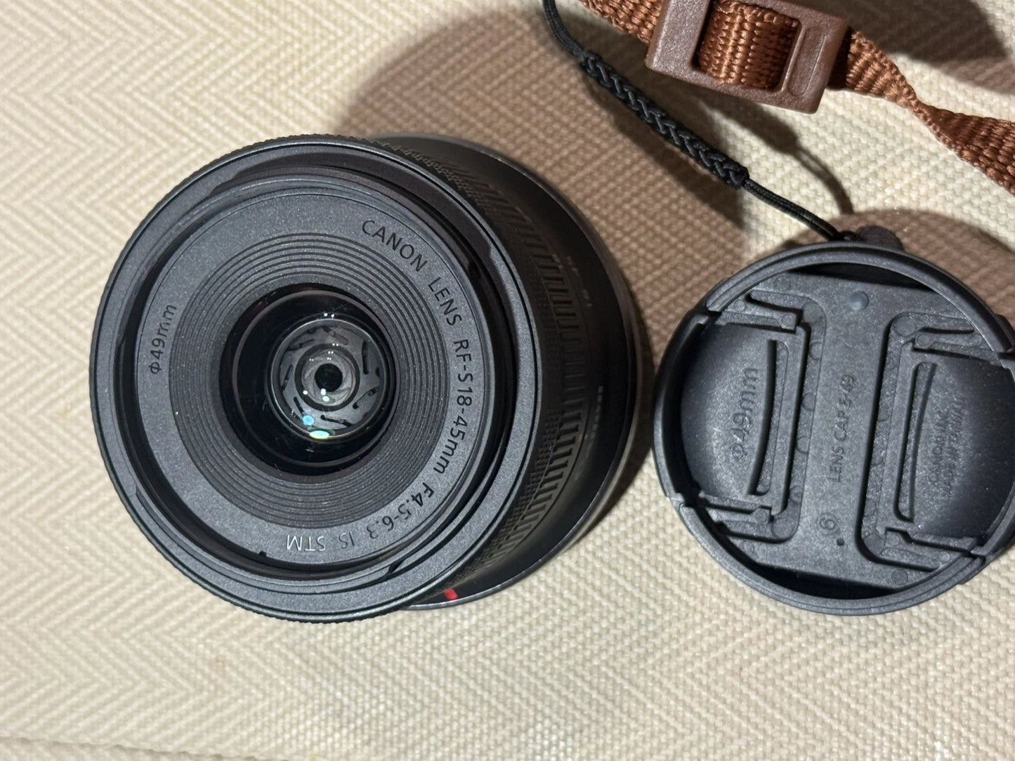 Canon EOS R50 Mirrorless Camera with RF-S 18-45mm IS STM Lens 24.2MP 4K Digital Camera Black
