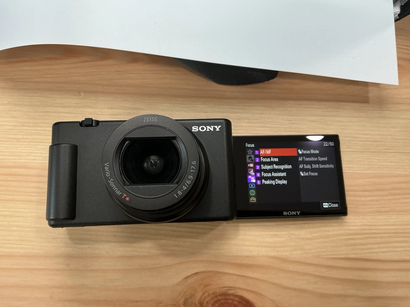 Sony ZV-1 II 20.1MP Digital Camera 4K Video Black