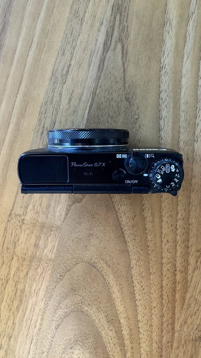 [USA] Canon PowerShot G7 X Mark I - p20.2MP Digital Camera - ONLY USED TWICE